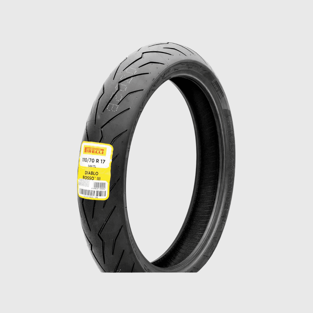 LLANTA PIRELLI DIABLO ROSSO III 110/70 R17 54H SC TUBELESS RADIAL
