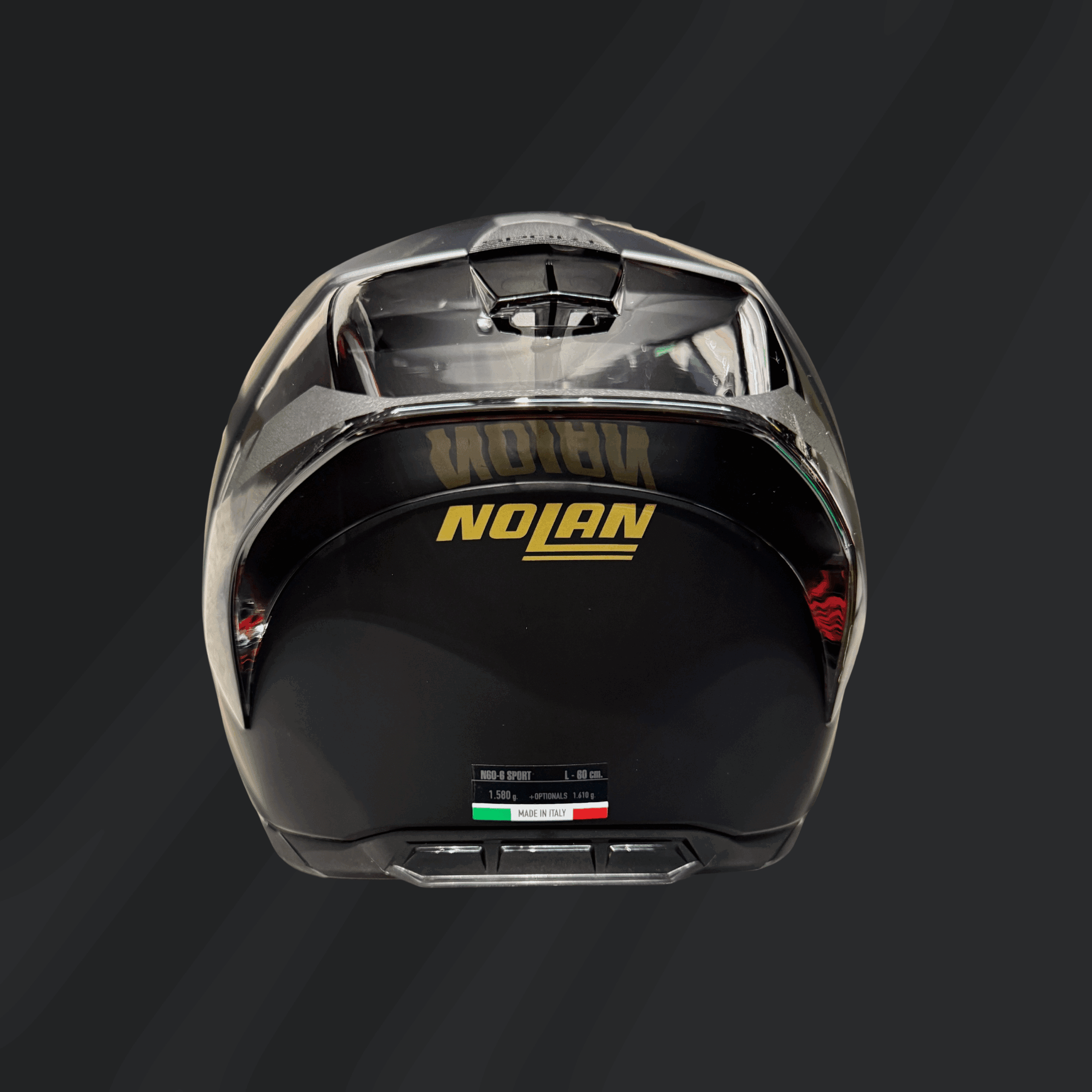 CASCO INTEGRAL NOLAN N60-6 SPORT AUREO GOLDEN EDITION - Imagen 4
