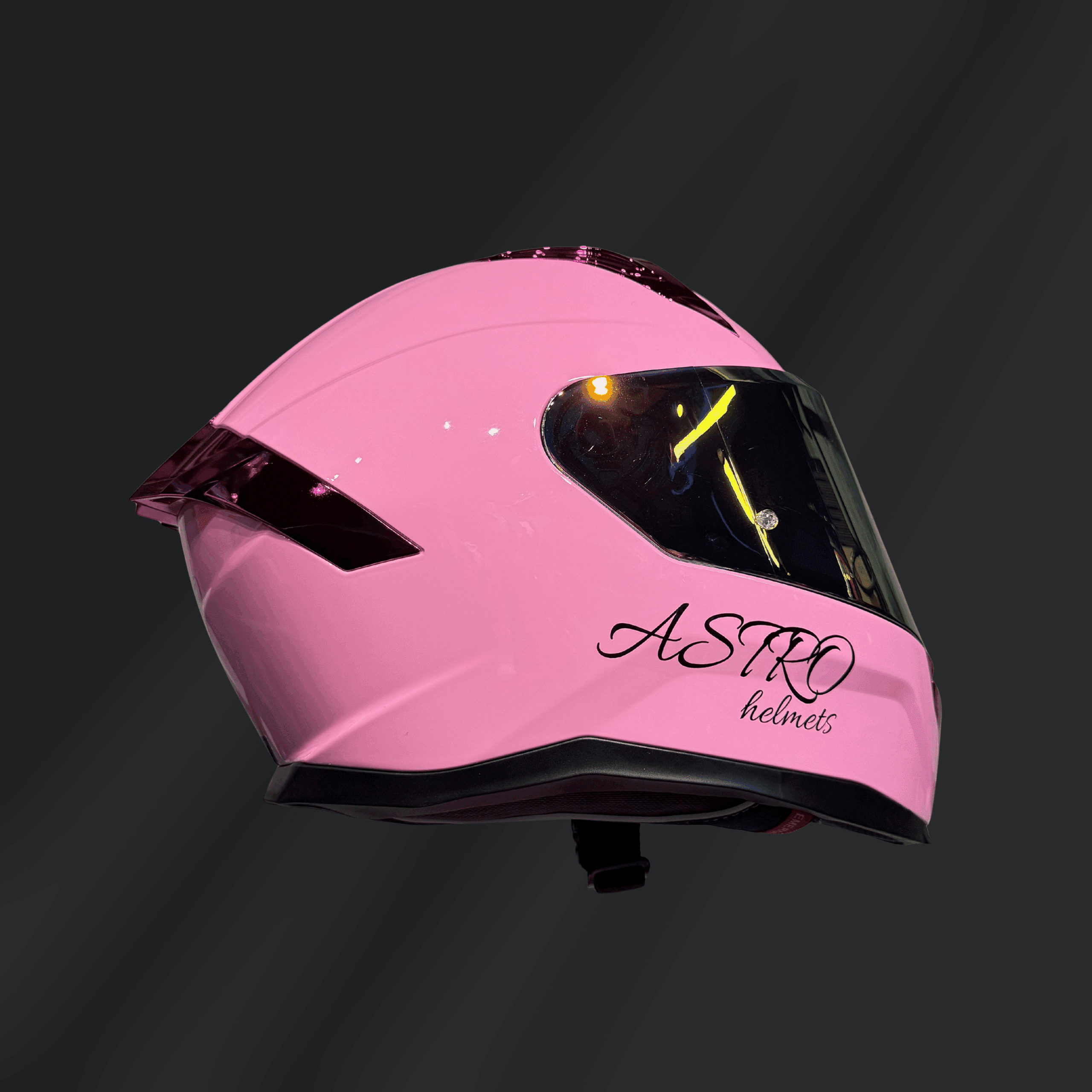 CASCO INTEGRAL ASTRO HELMETS FULL PINK
