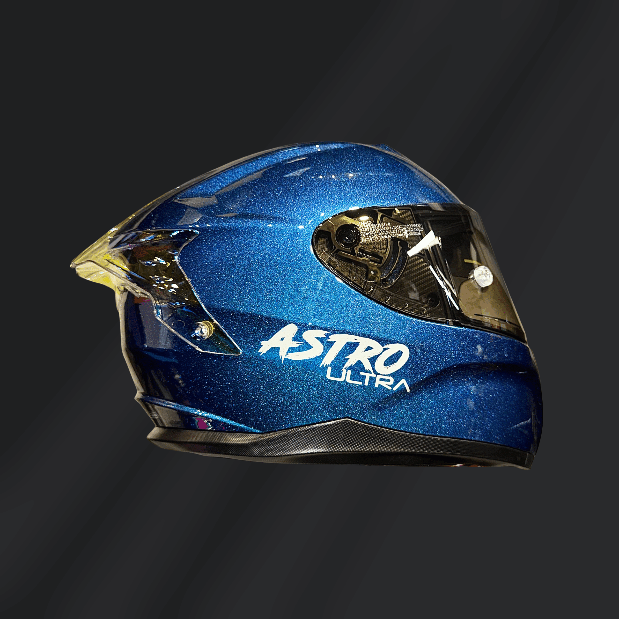 CASCO INTEGRAL ASTRO ULTRA VÉRTIGO CROMÁTICO AZUL