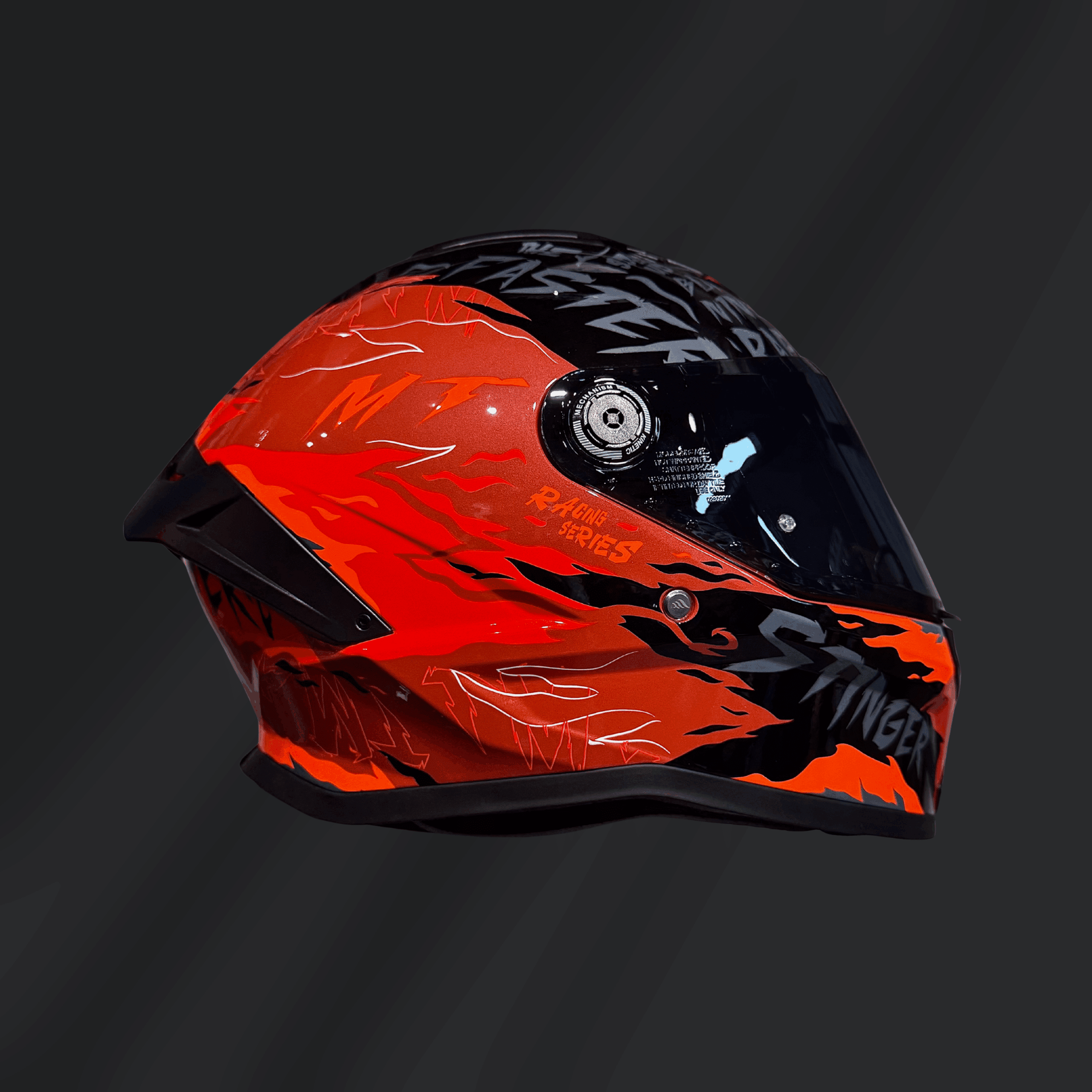 CASCO INTEGRAL MT HELMETS STINGER 2 ARDENT ROJO