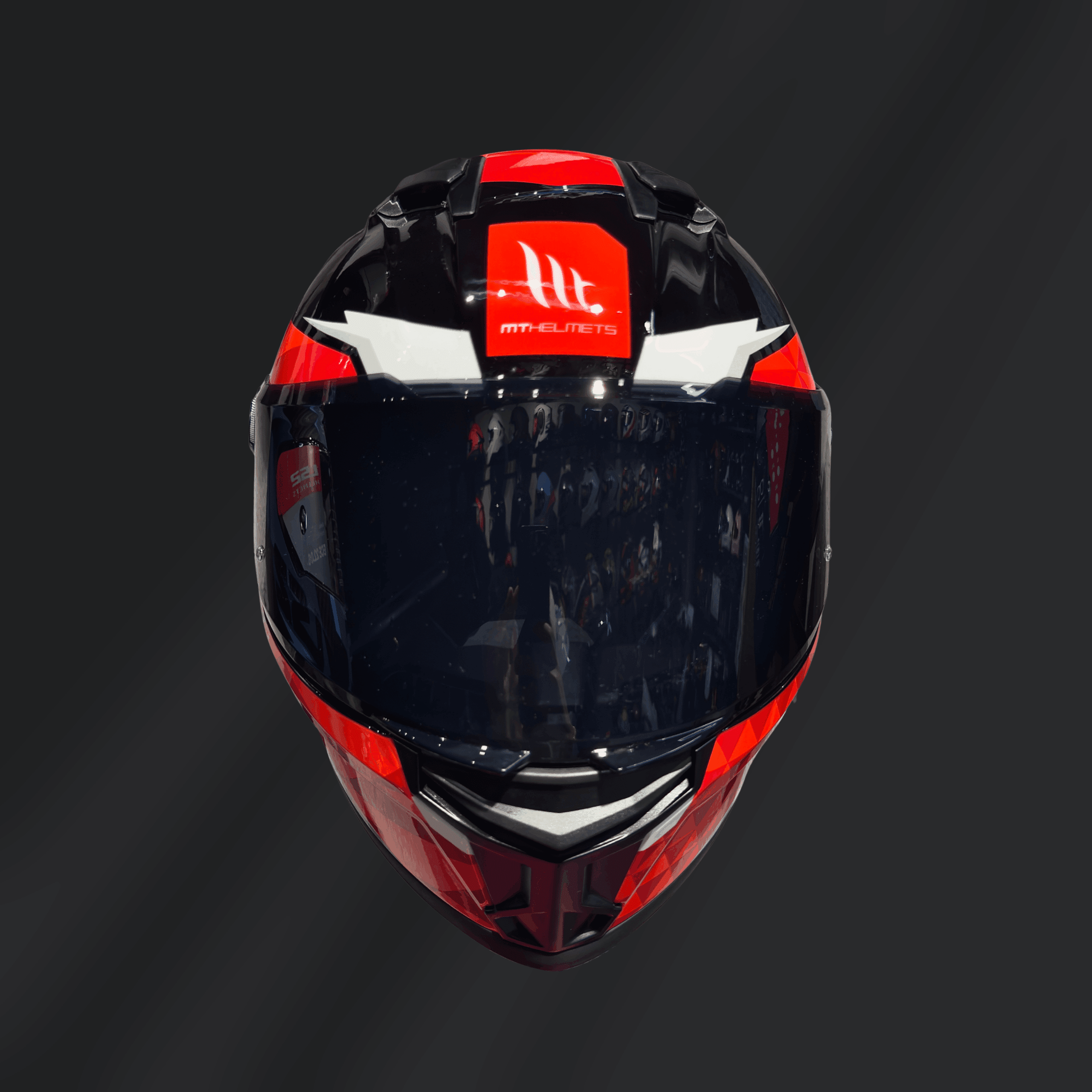 CASCO INTEGRAL MT HELMETS STINGER 2 KARTHALEN ROJO GLOSS - Imagen 2